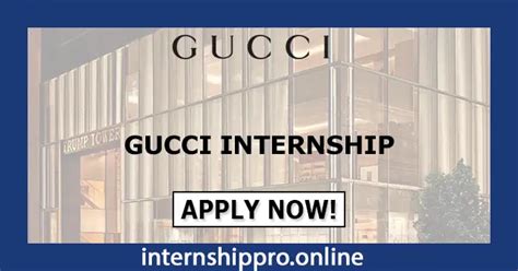 gucci internship summer 2021|gucci outlet job.